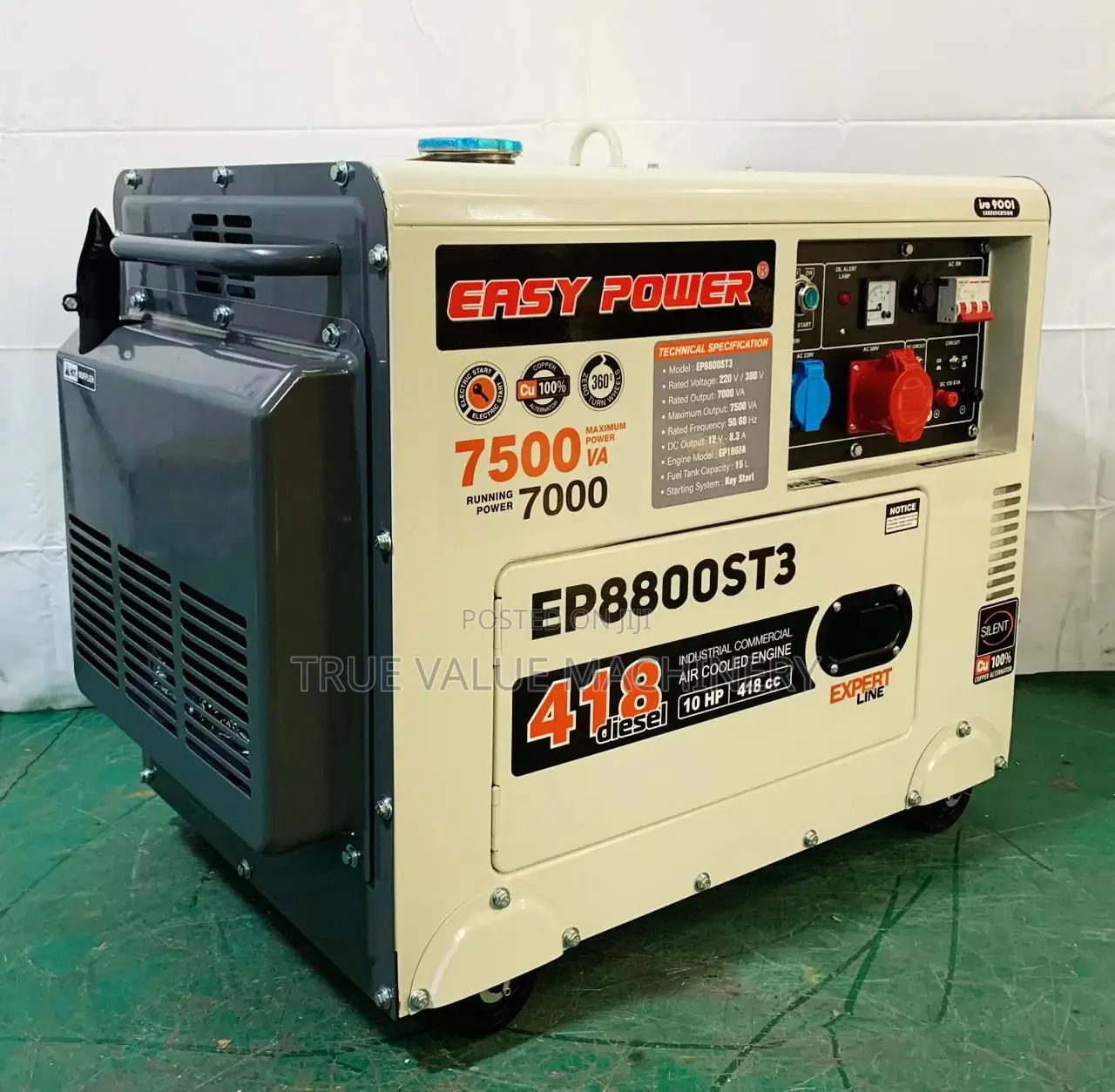 Super Silent 7.5kva Diesel Generator Set
