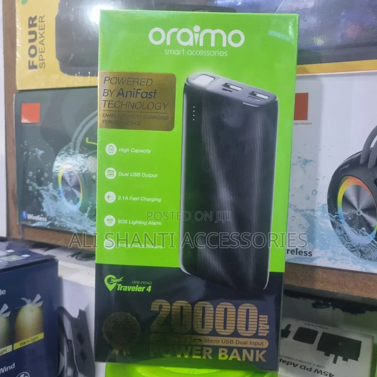 Oraimo 20000mah Powerbank/Led Oraimo Powerbank 20000mah
