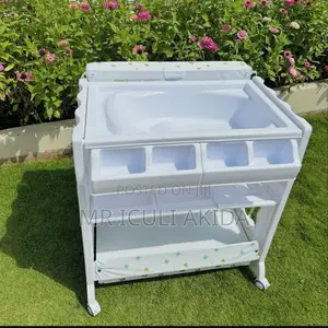 2in1 Baby Mobil Cabineted Diaper Changing Bath Station Table