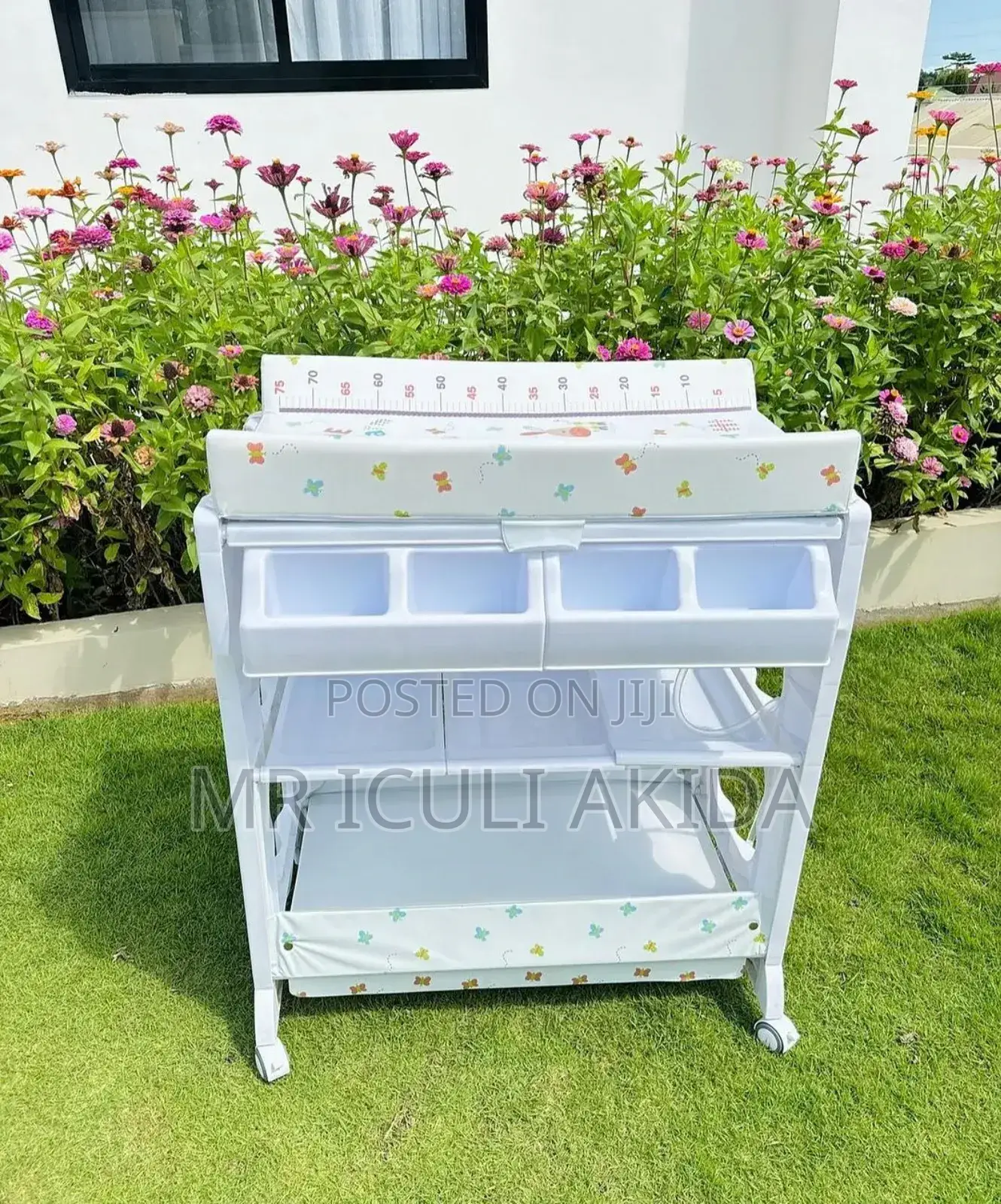 2in1 Baby Mobil Cabineted Diaper Changing Bath Station Table