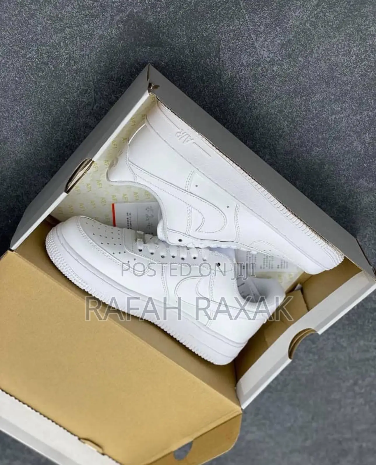 Original Snow White Nike Air Force 1 Low Sneaker
