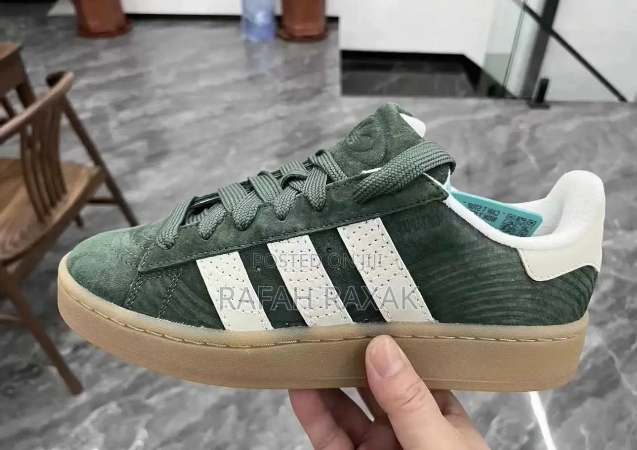 Original Green Suede Adidas Campus 00s Gum Sole Sneaker