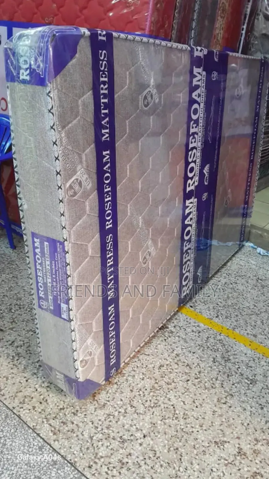Rose Foam High Destiny Mattress 6*3*6.Inches