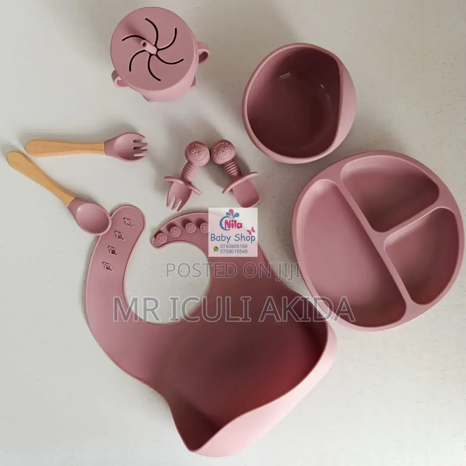 Silicone Baby Weaning Set
