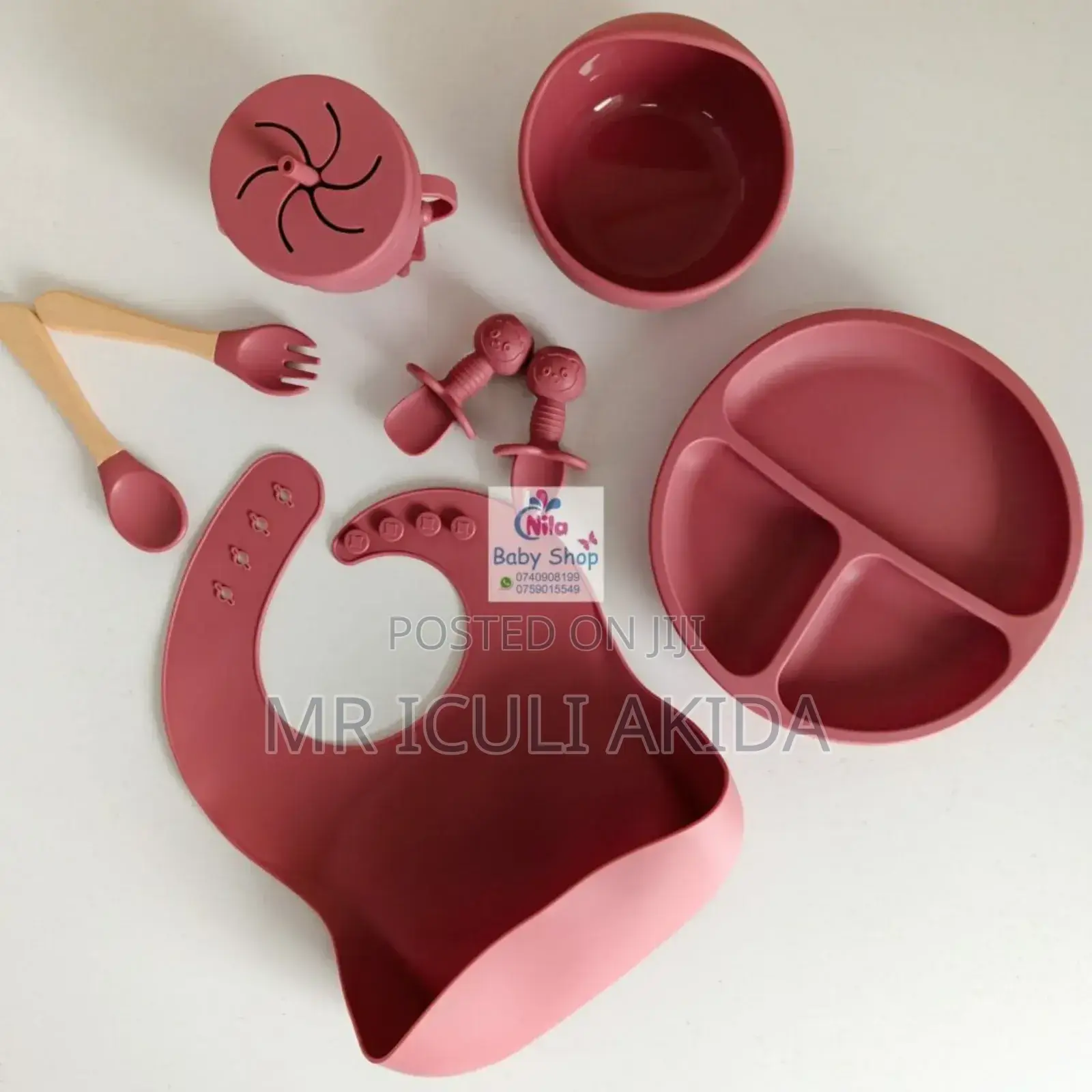 Silicone Baby Weaning Set