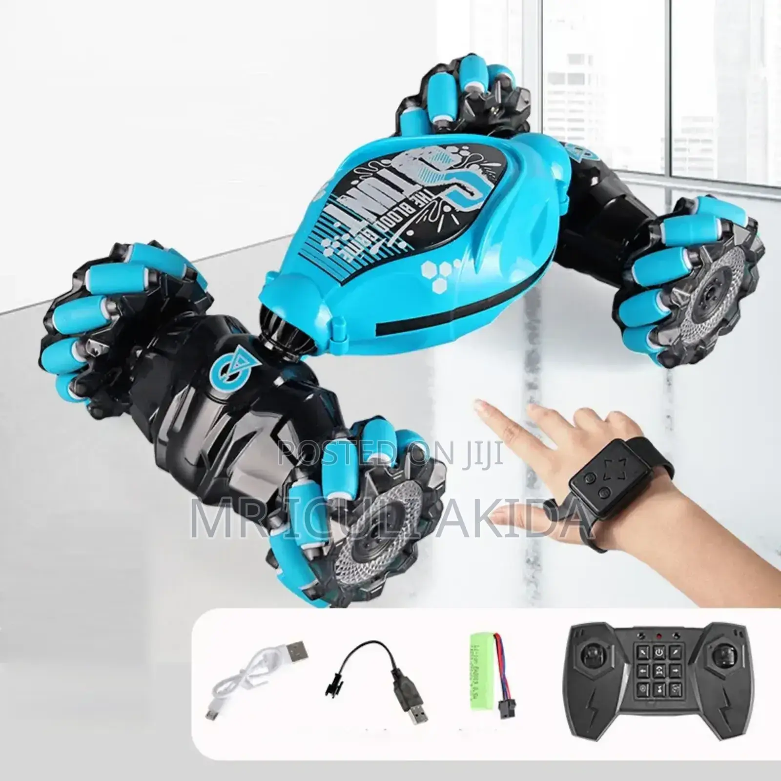 4wd 2.4ghz Gesture Sensing Twist Rc Stunt Remote Car
