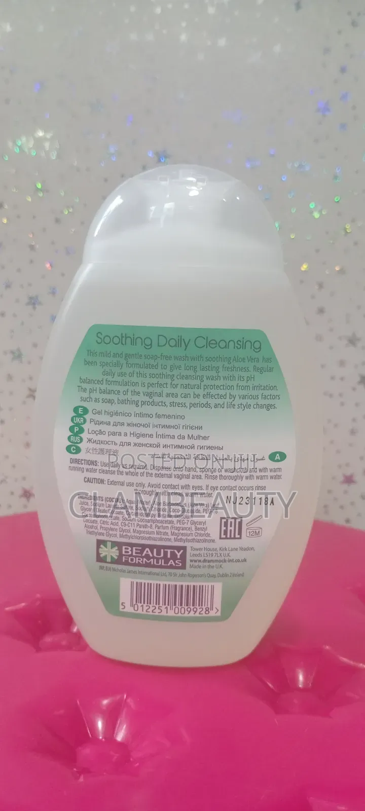 Beauty Formulas Feminine Intimate Cleansing Wash