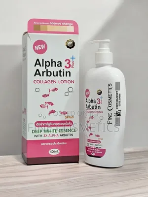 NEW ALPHA ARBUTIN 3plus Collagen Deep Whitening Lotion SPF60
