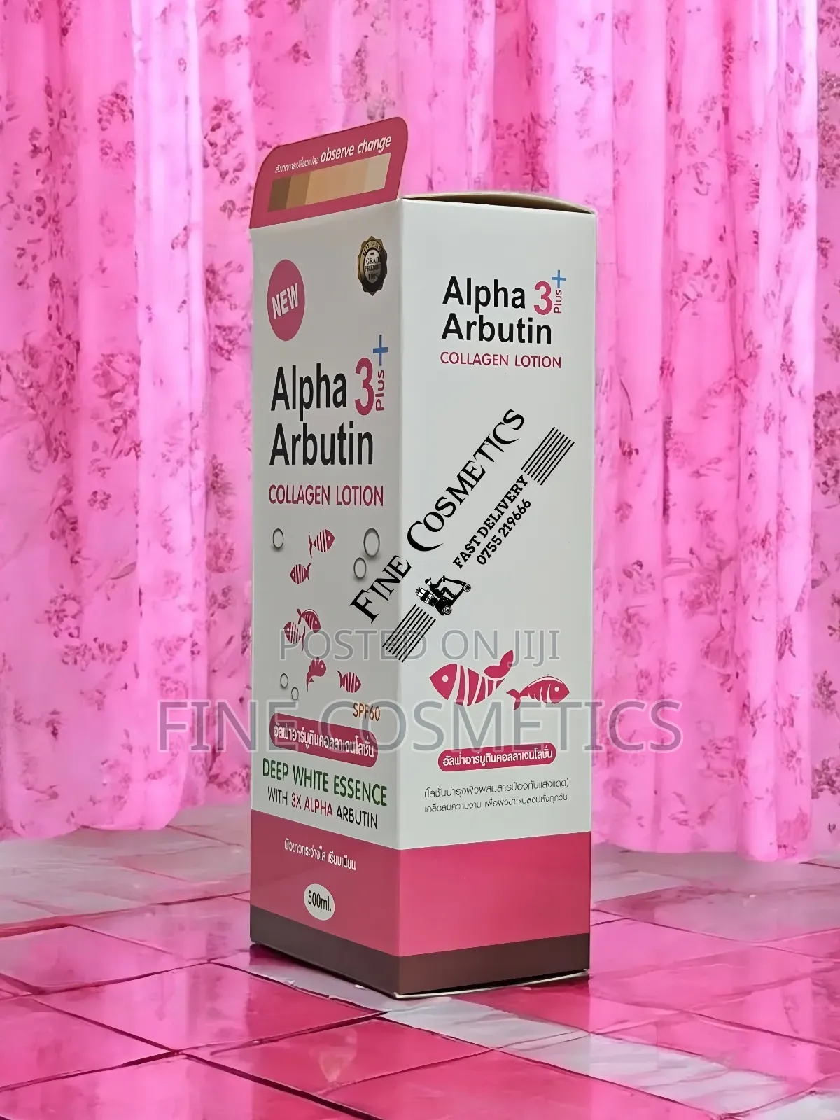 NEW ALPHA ARBUTIN 3plus Collagen Deep Whitening Lotion SPF60