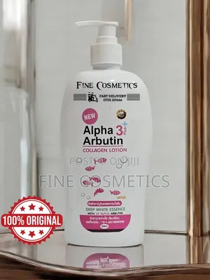 NEW ALPHA ARBUTIN 3plus Collagen Deep Whitening Lotion SPF60