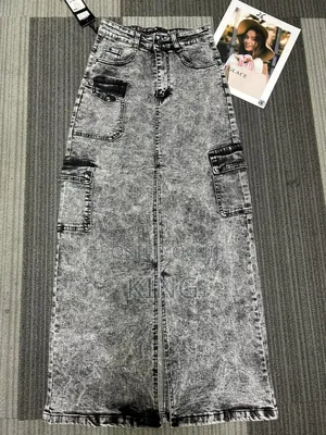 Dloplamtic Long Skirt Jeans