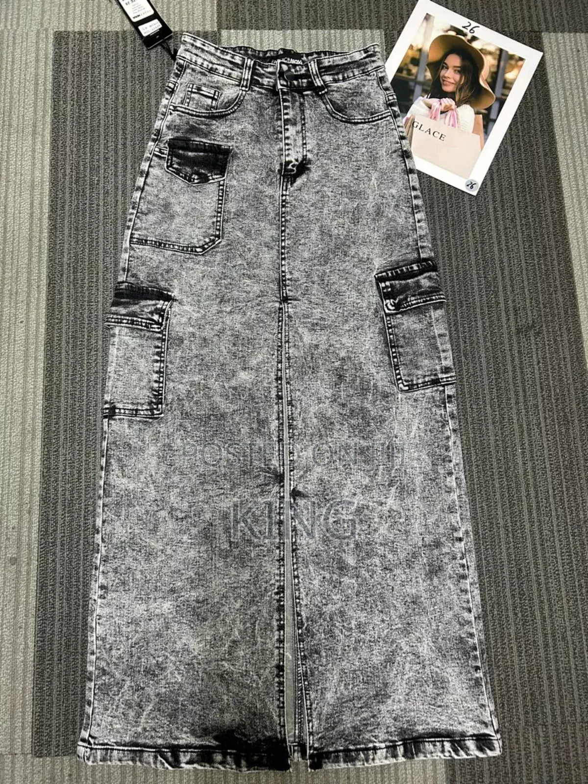 Dloplamtic Long Skirt Jeans