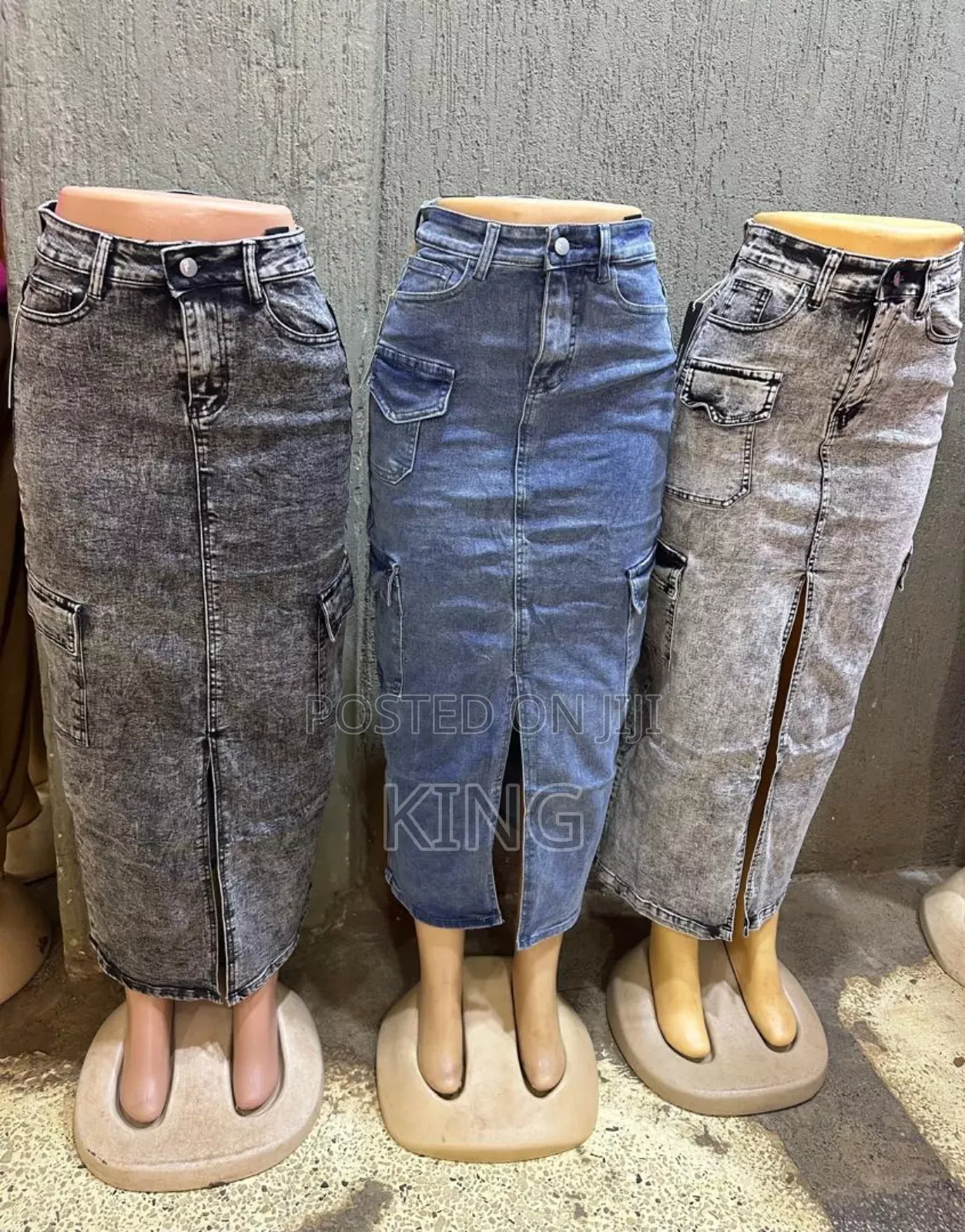 Modern Long Skirt Jeans