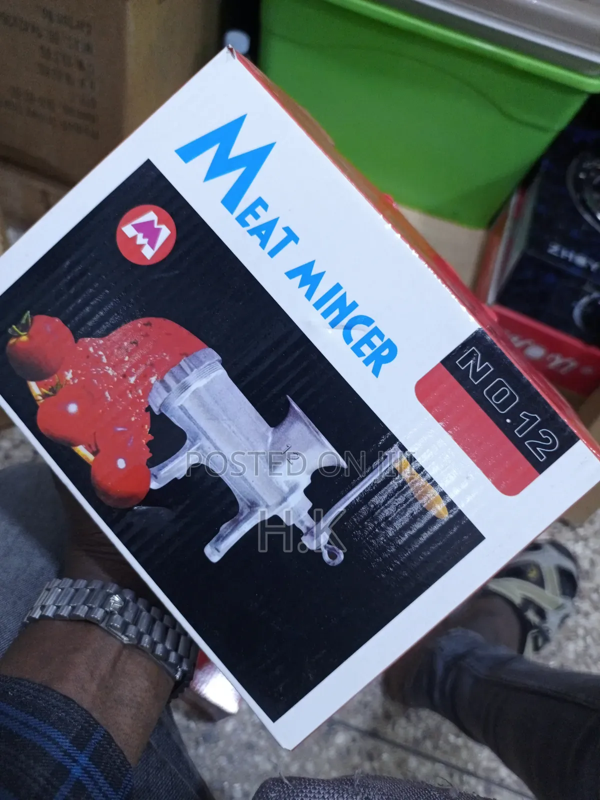 Aluminum Meat Mincer (Size 12)