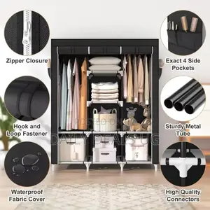Photo - 3 Column Clothes Rack