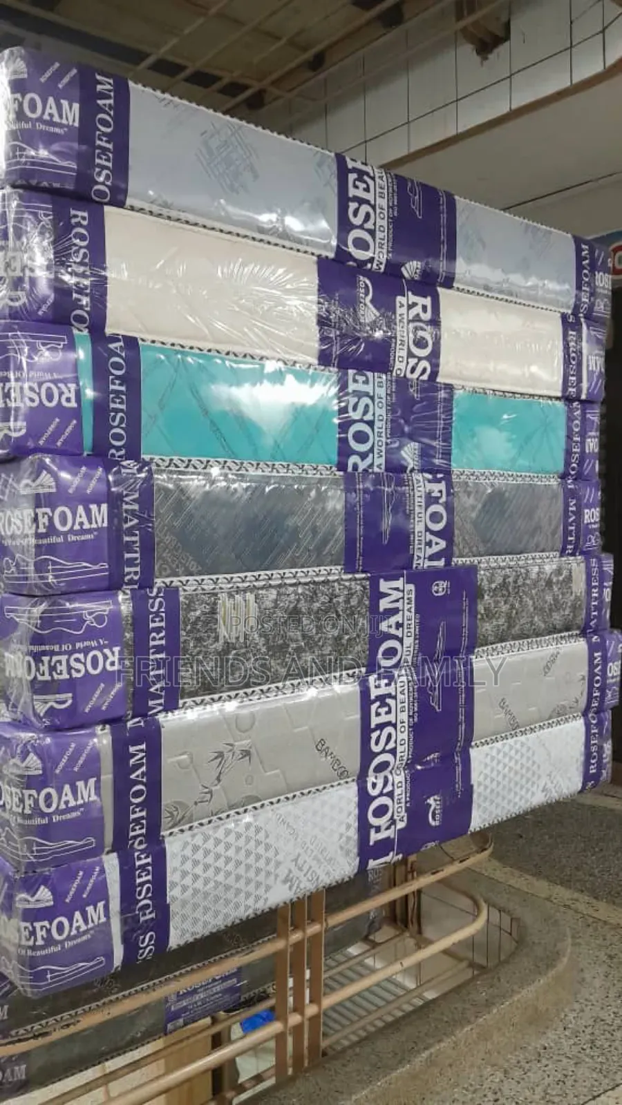 Rose Foam Smart Mattress 6*5*6.Invhes