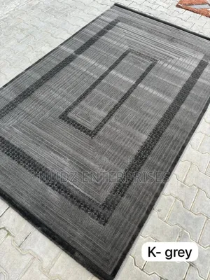 Center Carpet Medium Size 1.5by 2.2 Grey