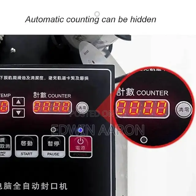 Commercial Automatic Plastic Cup Sealing Machine