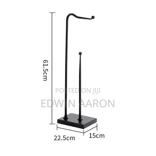 Free Standing Stainless Steel Toilet Paper Holder