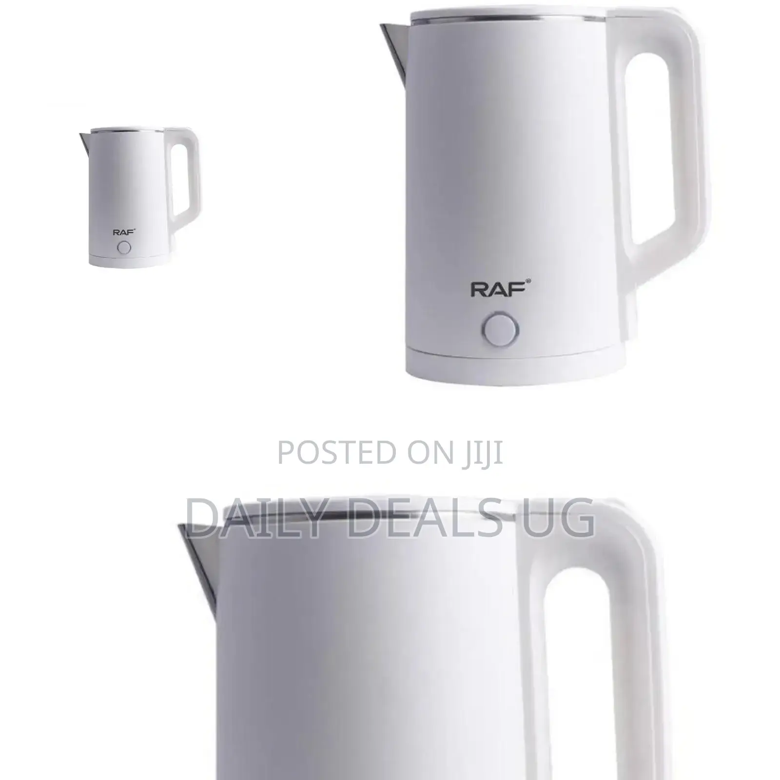 RAF White Electric Kettle