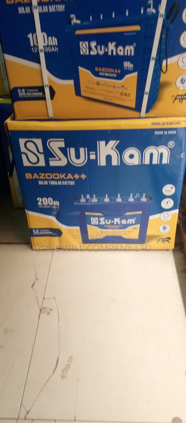 200ah Sukam Tubular Battery