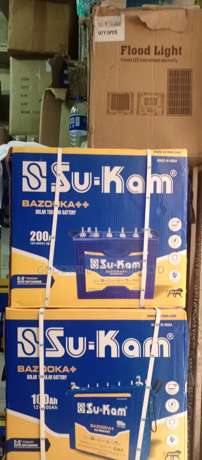 200ah Heavy Duty Sukam Tubular Battery Made in India