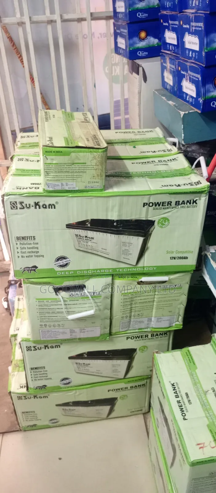 200ah Heavy Duty Sukam Battery Made in India