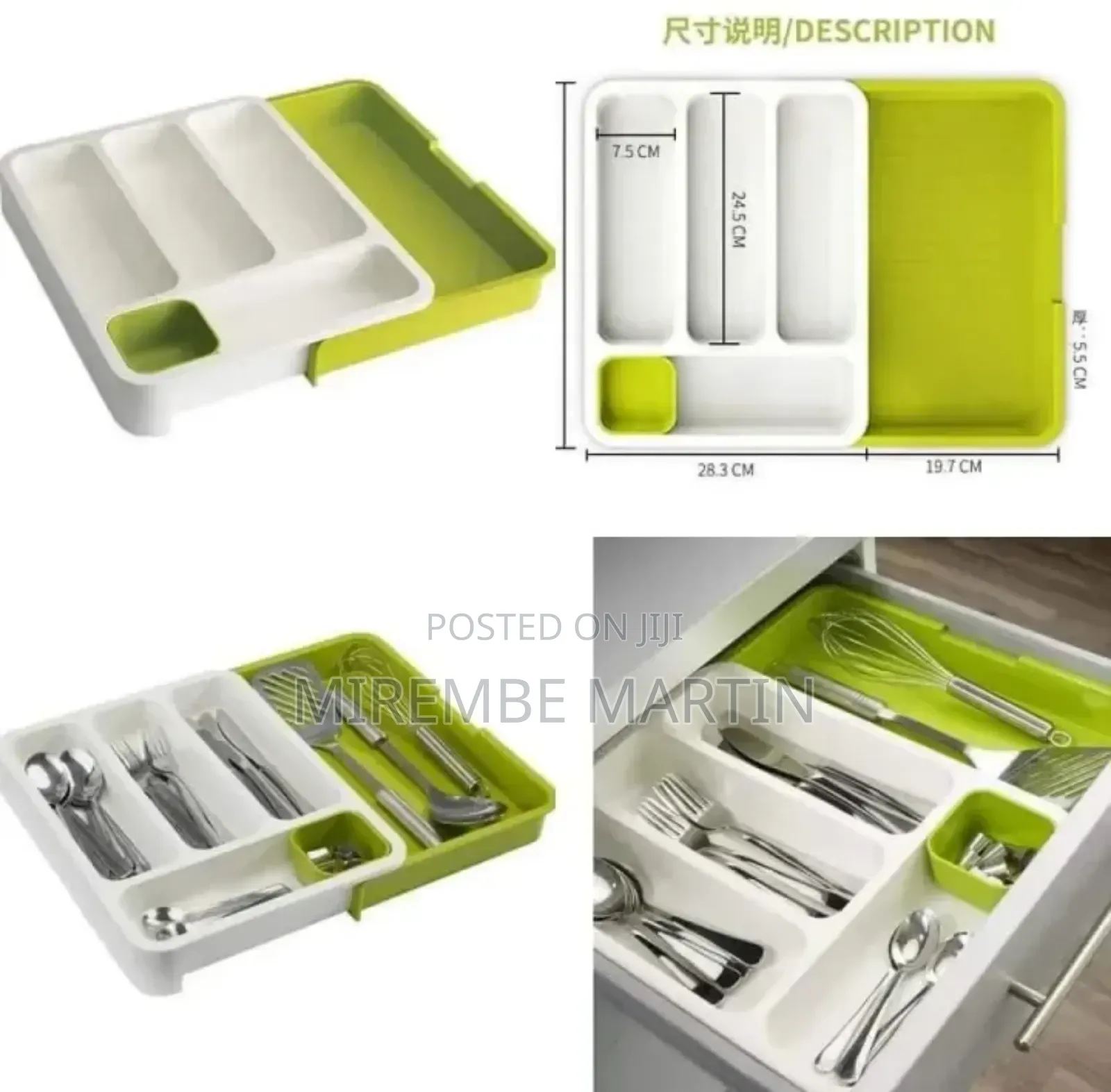 Drawer Store Expandable Cutlery Tray Kitchen Tools Divider