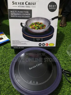 Silver-Crest Round Multifunctional Infrared Cooker 4000w