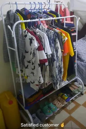 Multipurpose Clothes Hanger Rack / Double Layer