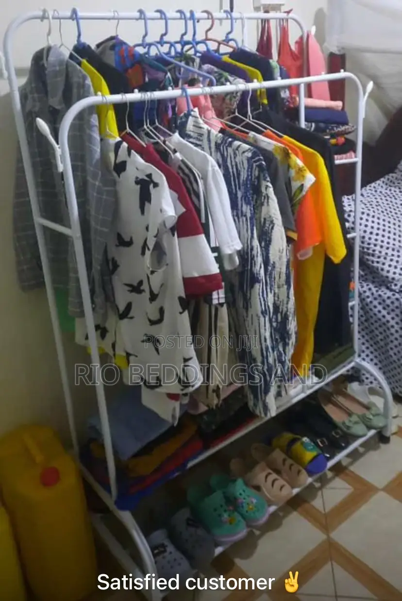 Multipurpose Clothes Hanger Rack / Double Layer