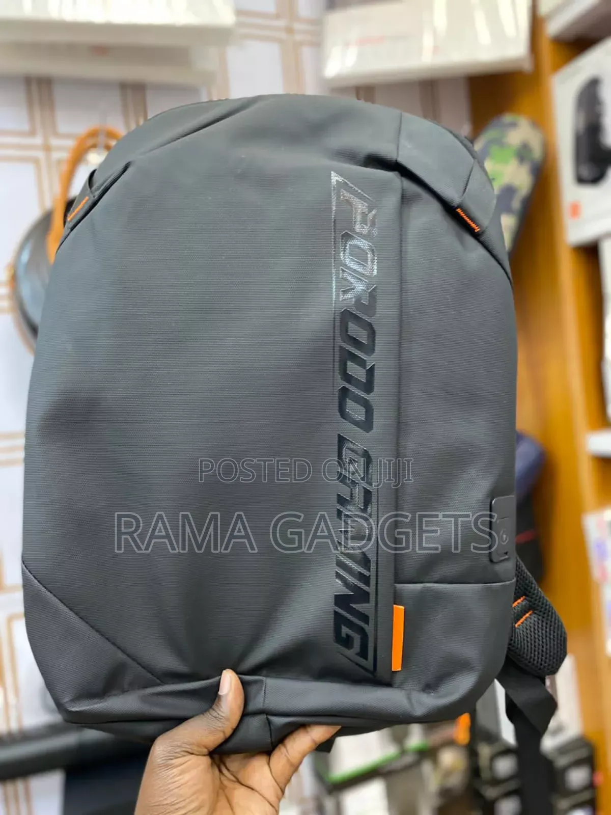 Porodo Gaming Water-Resistant PU Laptop Backpack