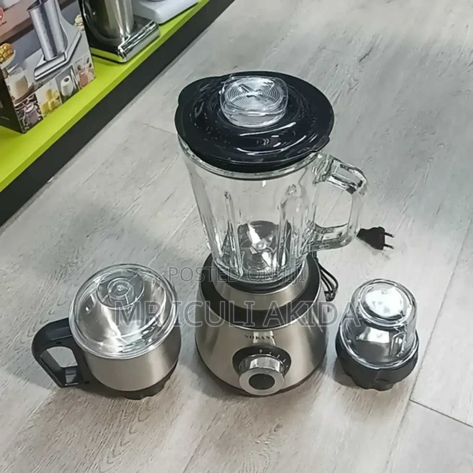 Sokany 3in1 Blender, Food Chopper and Processor Fr Smoothies