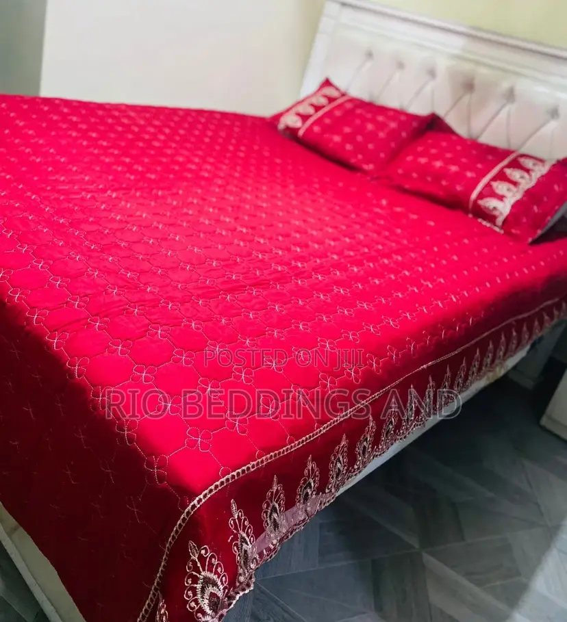 Bedspread Duvet Cover 4pcs / Plain Colors