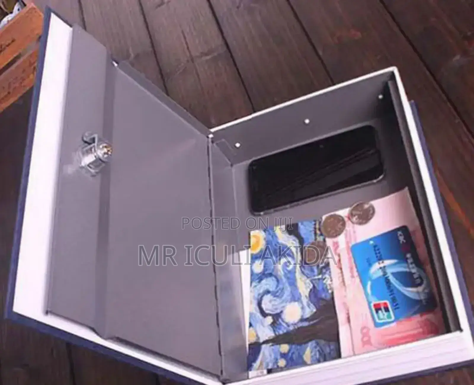 Home/Home Secret Book Document,Ids, Jewelry Storage Key Safe