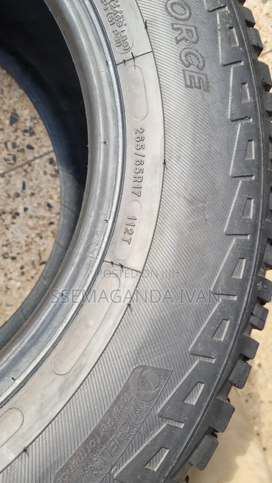 265/65r17 Michellin LTX Force Foreign Used Tyres