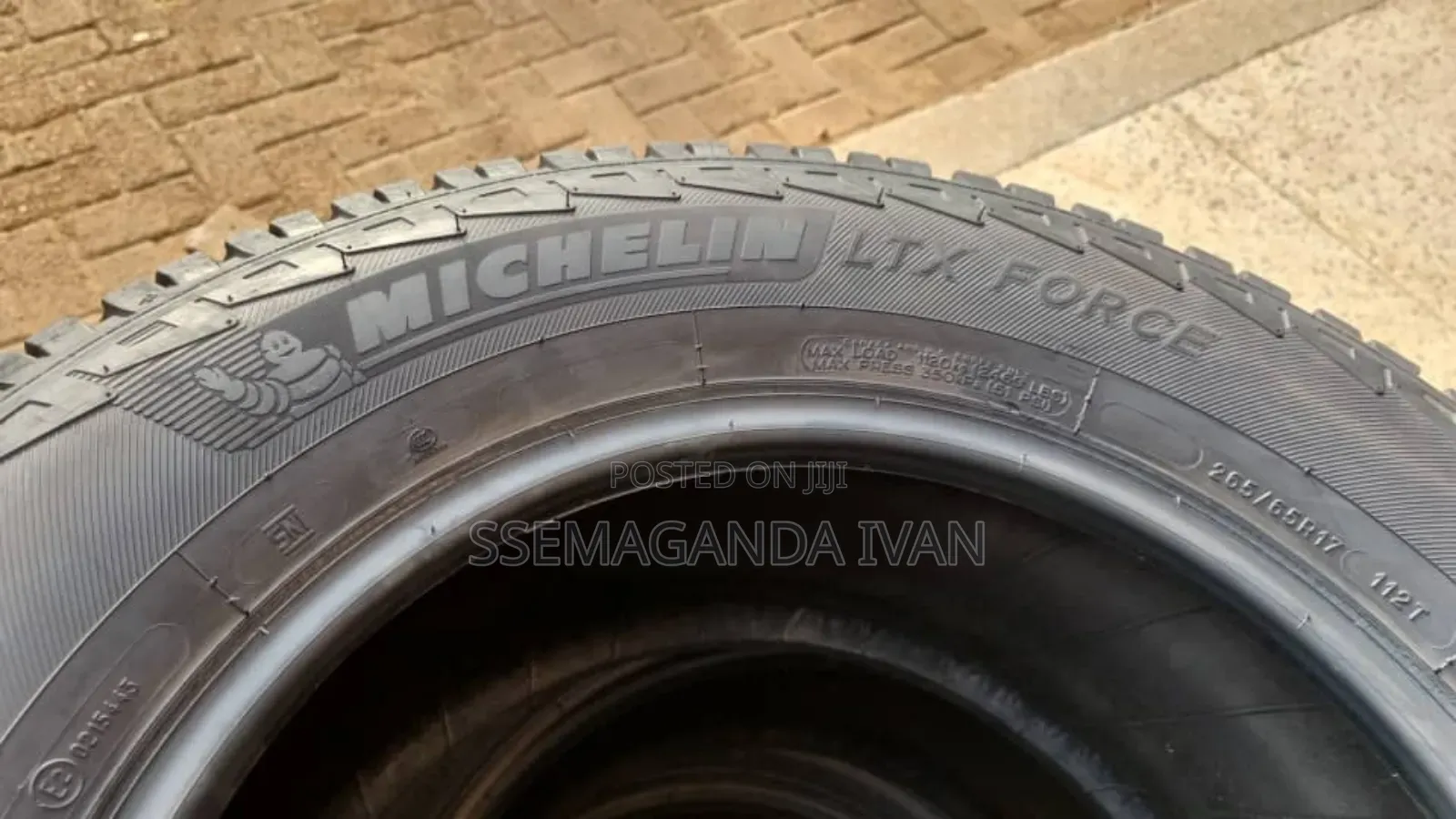 265/65r17 Michellin LTX Force Foreign Used Tyres