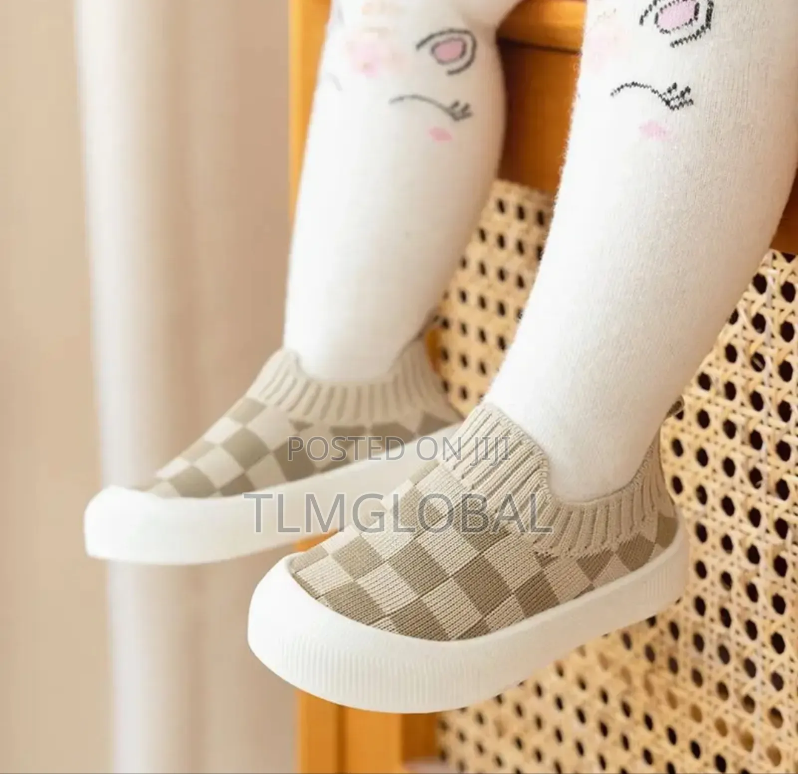 Baby Casual Summer Checkered Non Slip Shoes