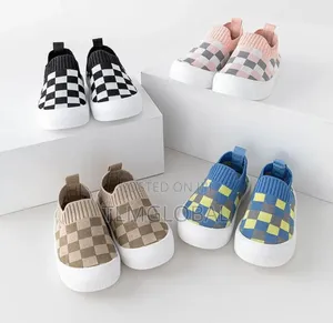 Baby Casual Summer Checkered Non Slip Shoes