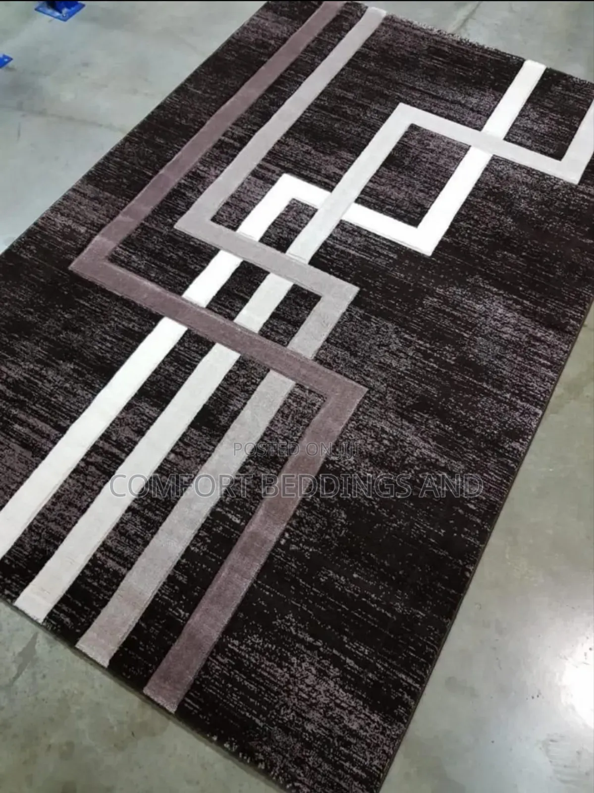 Turkish Shaggy Carpet Coffee Brown