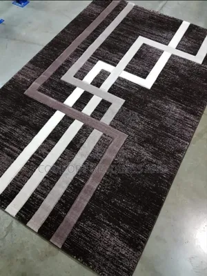 Turkish Shaggy Carpet Coffee Brown