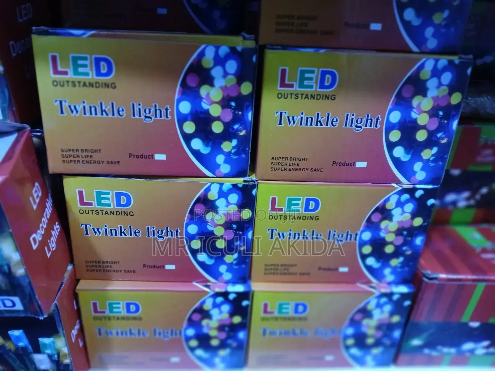 Christmas LED Twinkle Decoration Electric Lights