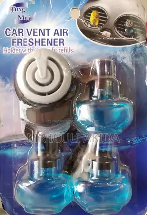 Car Vent Air Freshener Holder With 3refills Multi Fragrances