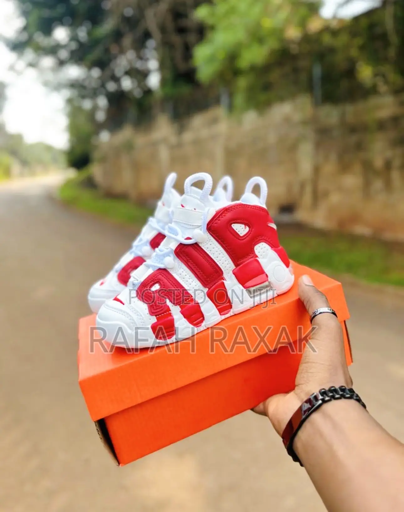 Original Kid’S Nike Air More Uptempo Sneakers