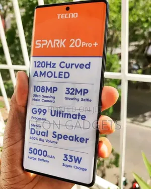 New Tecno Spark 20 Pro Plus 256 GB Black