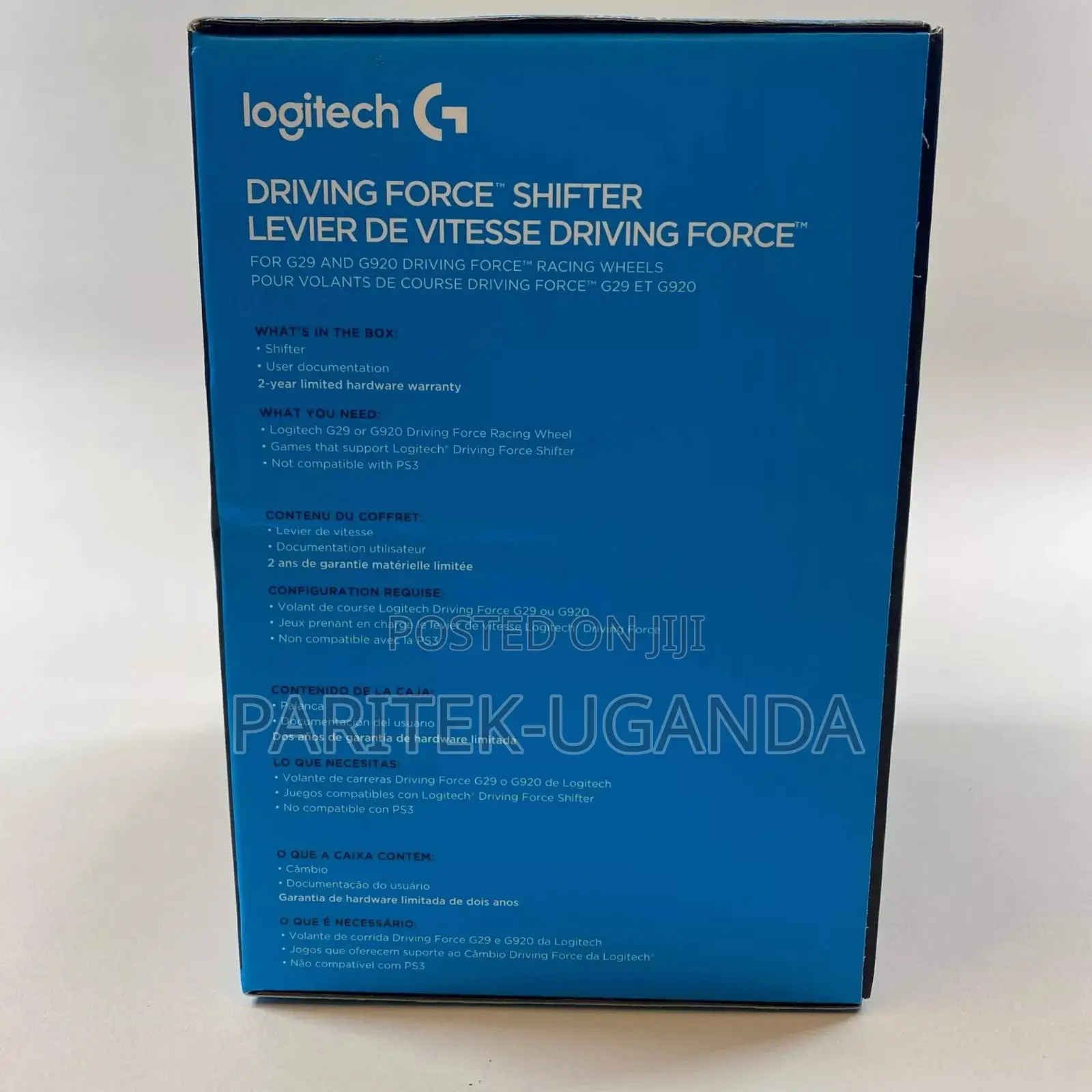 New Logitech G29 Driving Force Shifter Black