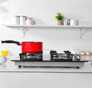KRYPTON 2-in-1 Tempered Glass Built in Gas Hob Stove