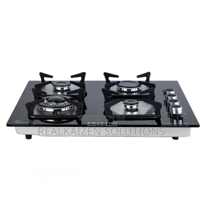 KRYPTON 2-in-1 Tempered Glass Built in Gas Hob Stove
