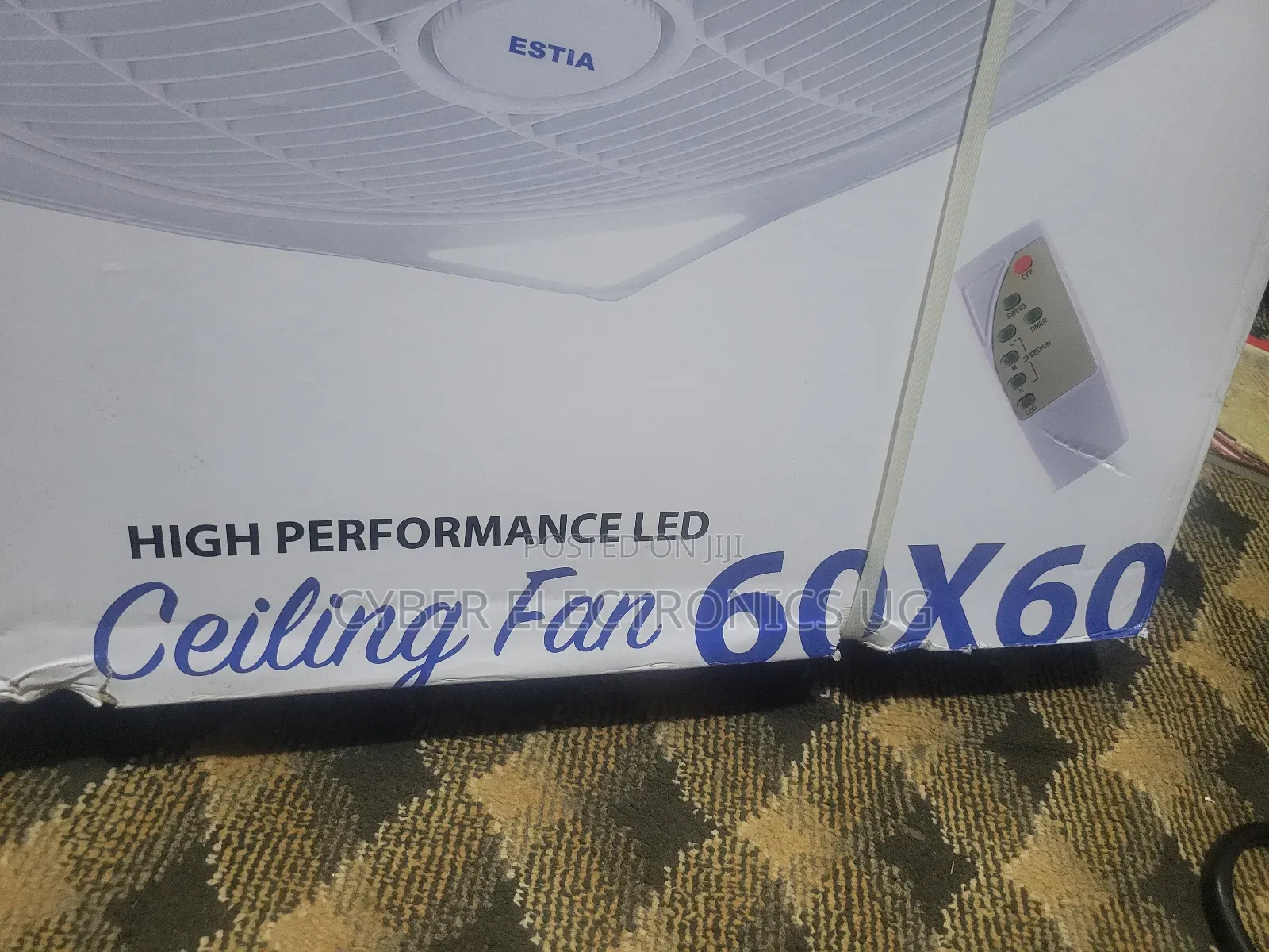 Estia Ceiling Fan High Speed With Remote