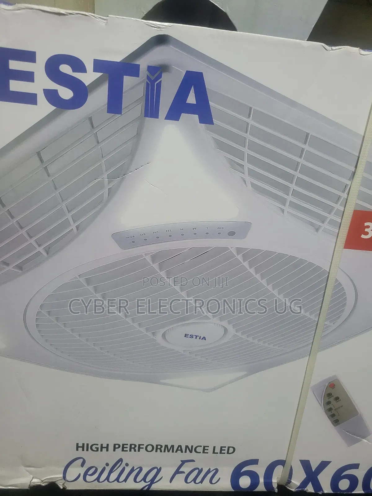 Estia Ceiling Fan High Speed With Remote